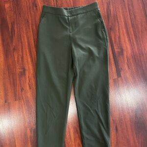 Women’s Olive Green Straight Leg Pants